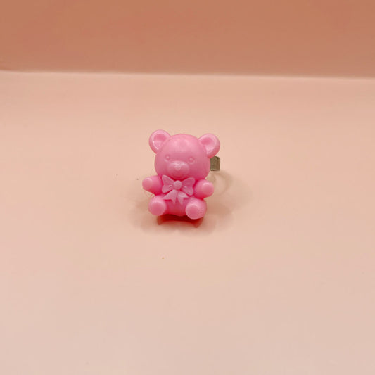 Pink Teddy Ring