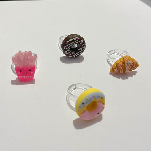 “Yummy Scrummy” Children’s Food Ring - 4 Types