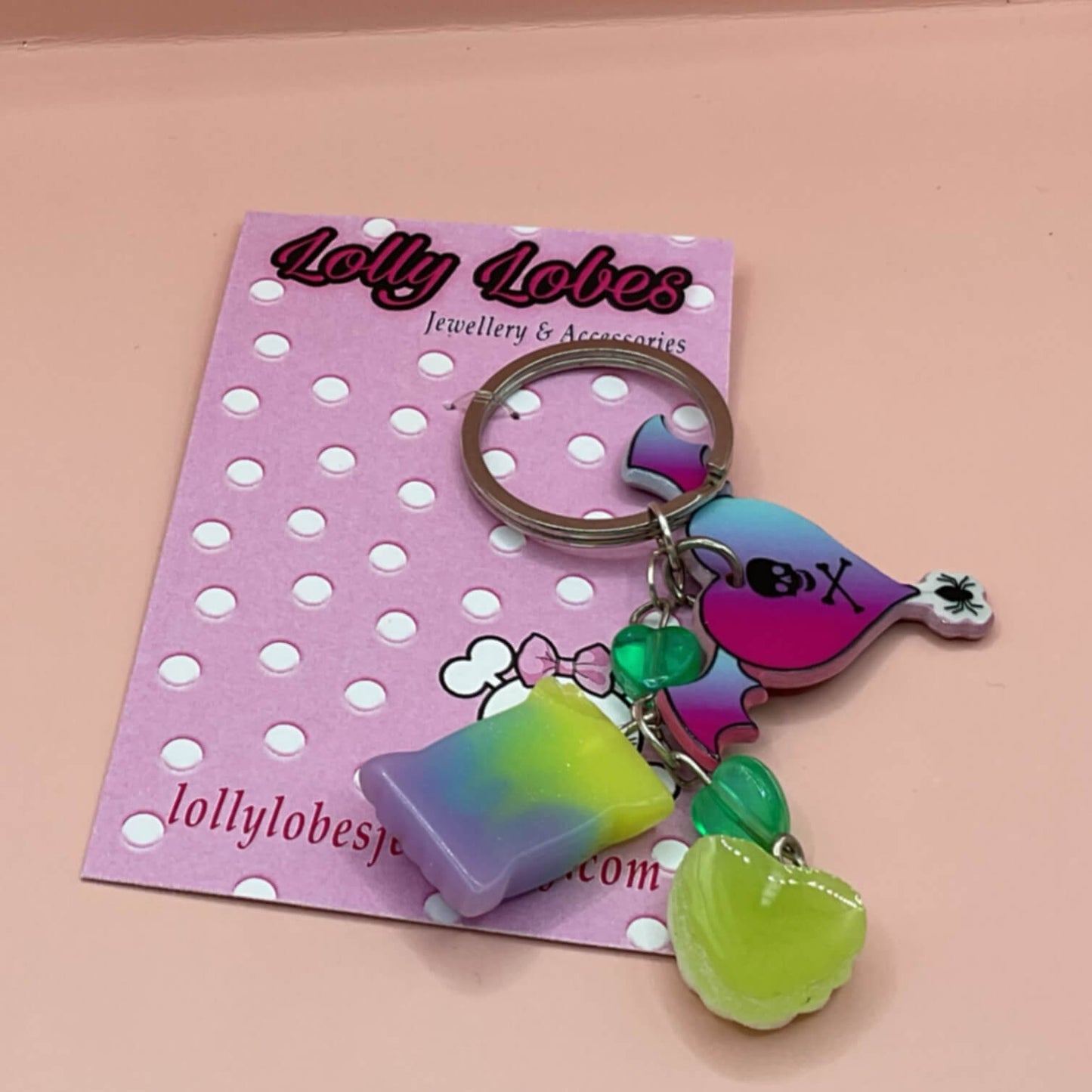 Pastel Horror Candy Keychain