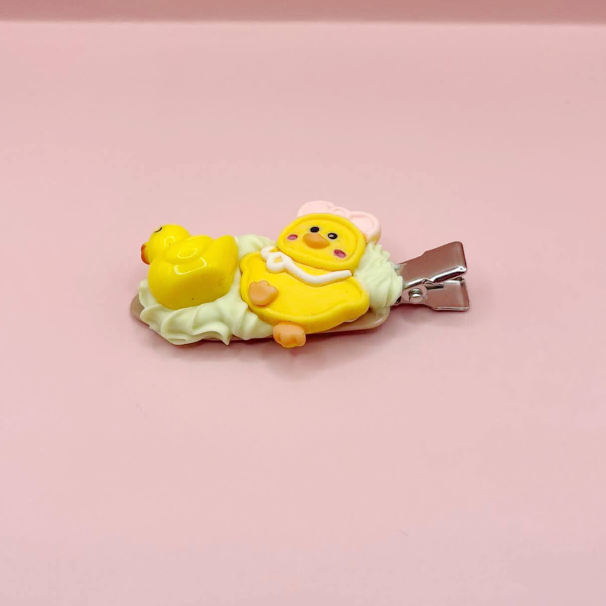 Decoden Hair Clip - Yellow Ducky