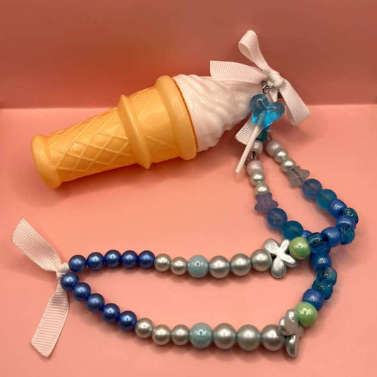 Deluxe Ice Cream “Secret Compartment” Necklace - White