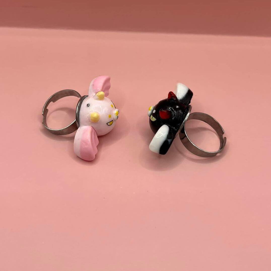 Cartoon Bat Ring