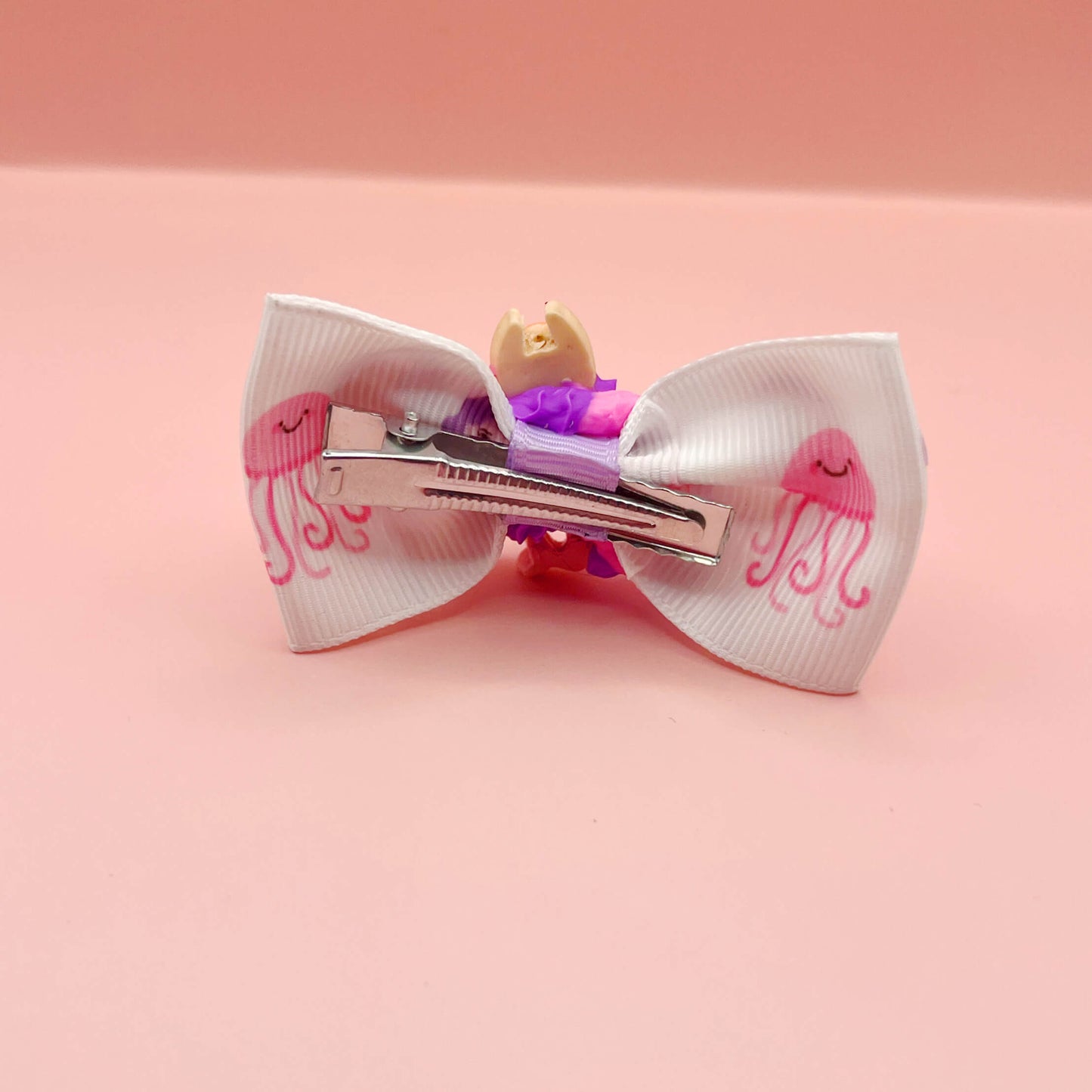 Swimming Mermaid Decoden Bow Hair Clip