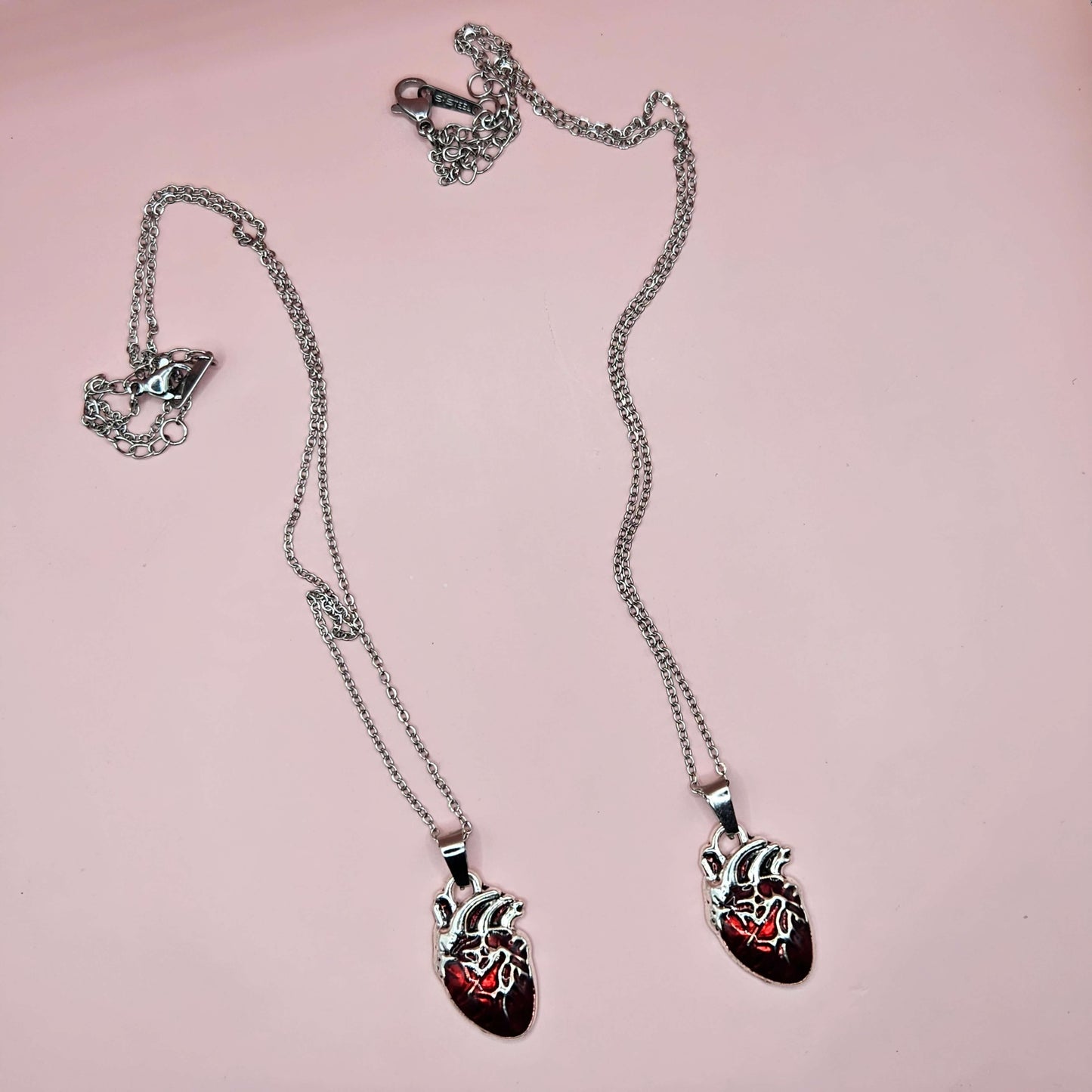 Anatomical Valentine Heart And Chain