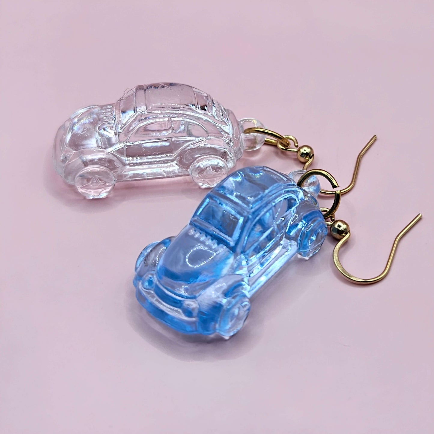 Pastel Transparent Mini Cars