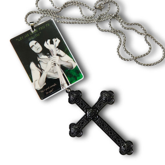 Peter Steele "Love you to Death" Gothic Cross and Chain